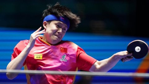 Paris Olympics: World No. 1 Wang falls in men's singles TT after breaking bat