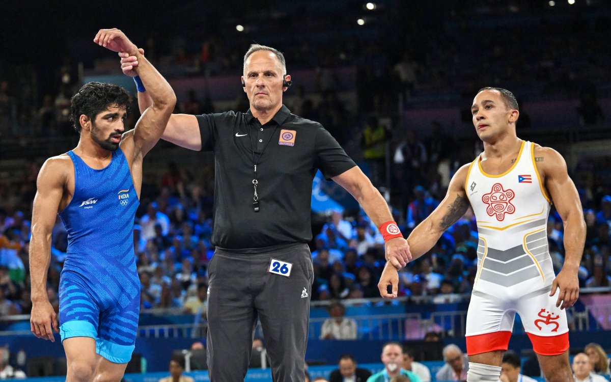 Paris Olympics Wrestler Aman Sehrawat Dedicates Bronze Medal To His