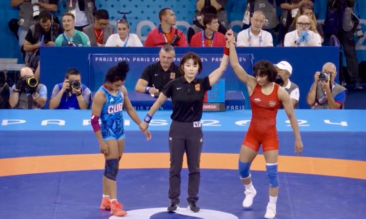 Paris Olympics: Yusneylis Guzman Lopez replaces Vinesh Phogat in 50kg wrestling final