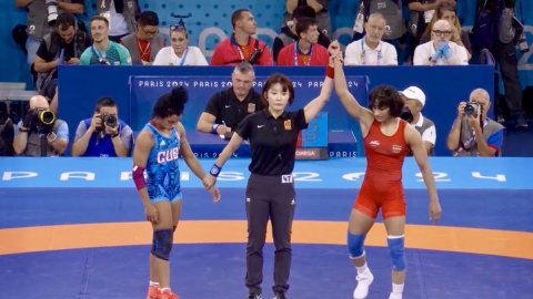 Paris Olympics: Yusneylis Guzman Lopez replaces Vinesh Phogat in 50kg wrestling final