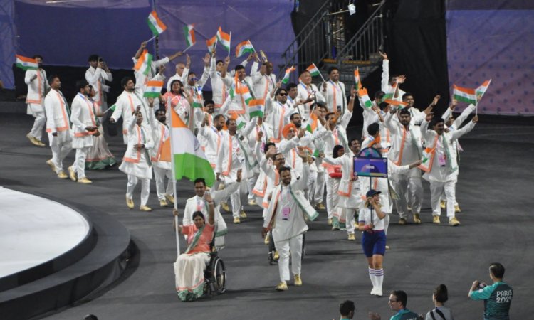 Paris Paralympics: Indian contingent shines at Opening Ceremony