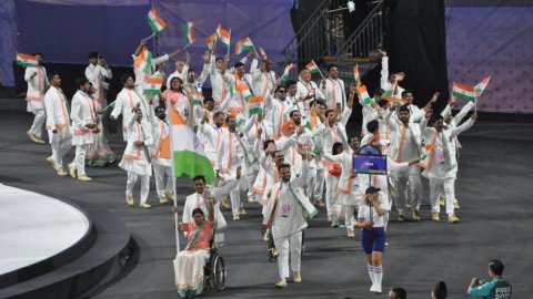 Paris Paralympics: Indian contingent shines at Opening Ceremony