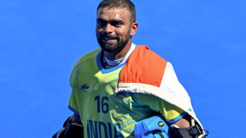 Paris: The men's field hockey bronze medal match between India and Spain at the Paris Olympics 2024