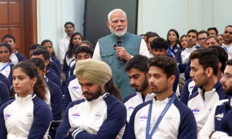 PM Modi asks for athletes' input in India's preparation to host 2036 Olympics