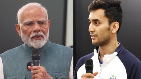 'Prakash Sir took my phone away during matches', Lakshya reveals to PM Modi