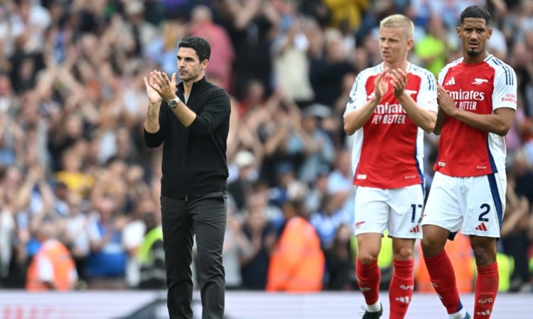 Premier League: Brighton holds 10-man Arsenal to 1-1 draw following controversial red card