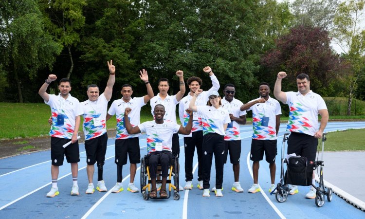 Refugee Paralympic Team gathers for training camp ahead of Paris 2024 Paralympics