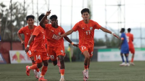 SAFF U20 C'ship: Kipgen’s 95th-minute wonder strike seals semifinal berth for India