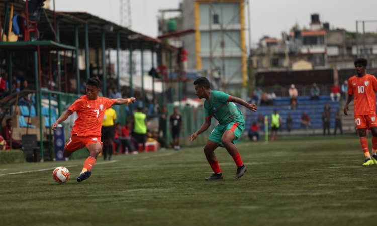 SAFF U20 football: India U20 suffer shootout defeat against Bangladesh