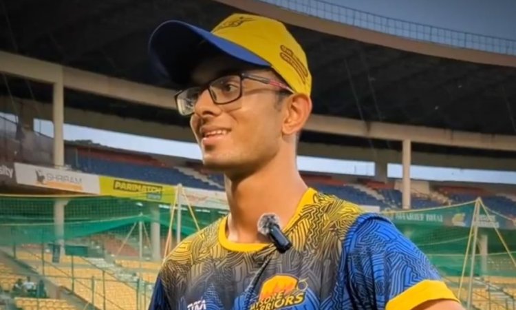 Samit enters India U19 fold with lots of promise and carrying forward Dravid's cricketing legacy