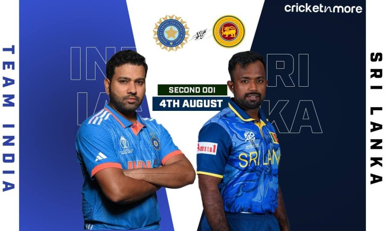 SL vs IND: Dream11 Prediction 2nd ODI, Sri Lanka vs India ODI Series 2024