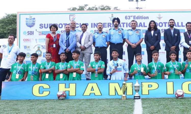 Subroto Cup: Meghalaya's Nongiri Presbyterian School claims sub-junior title with dominant win