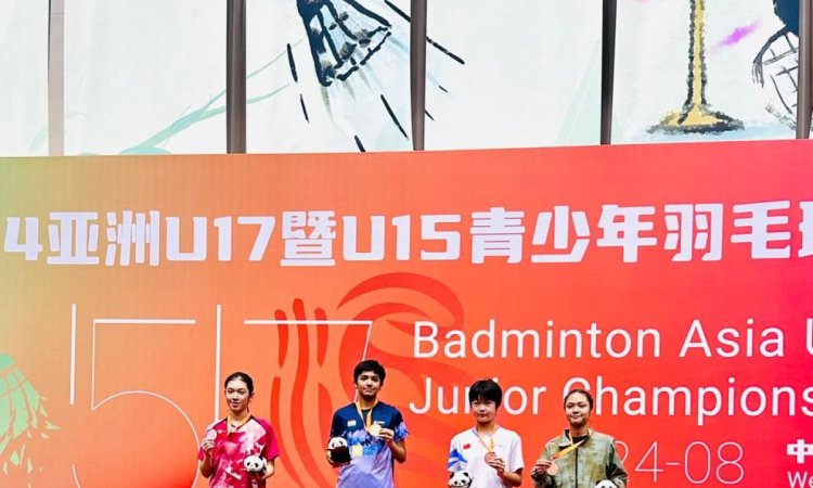 Tanvi Patri crowned U15 champion at Badminton Asia Junior Championships