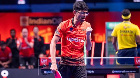 UTT 2024: Manav Thakkar stuns Sharath Kamal as U Mumba snatches narrow win over Chennai Lions