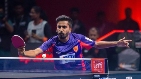 UTT 2024: Sathiyan stuns World No.20 Aruna but U Mumba overcome Dabang Delhi 9-6