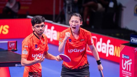 UTT: Manav’s spirited fightback in vain as U Mumba TT go down to Jaipur Patriots