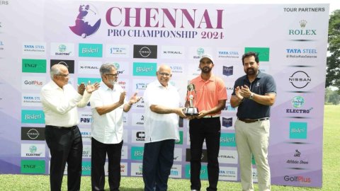 Valiant final round 69 earns Dhruv Sheoran maiden title on PGTI at Chennai Pro Championship