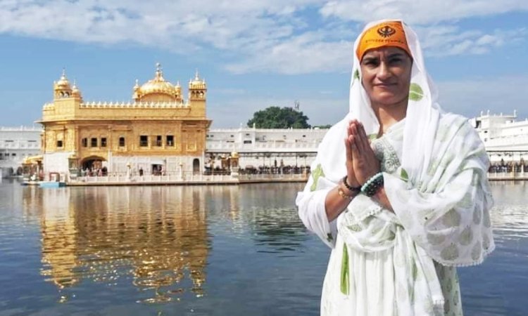 Vinesh Phogat prays for strength, courage at Golden Temple