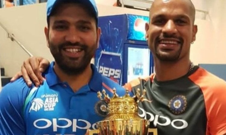 ‘You always made my job easier from the other end’: Rohit Sharma on Dhawan’s retirement