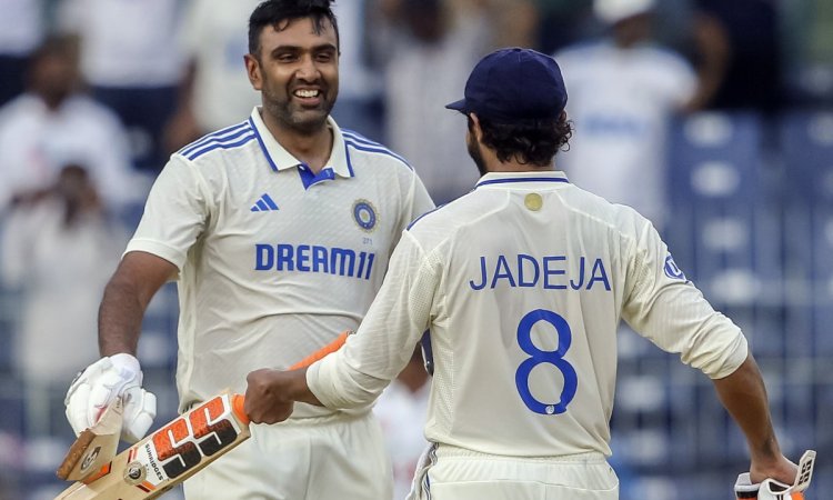 1st Test: Ashwin credits Jadeja for 195 unbeaten partnership in Chennai heat