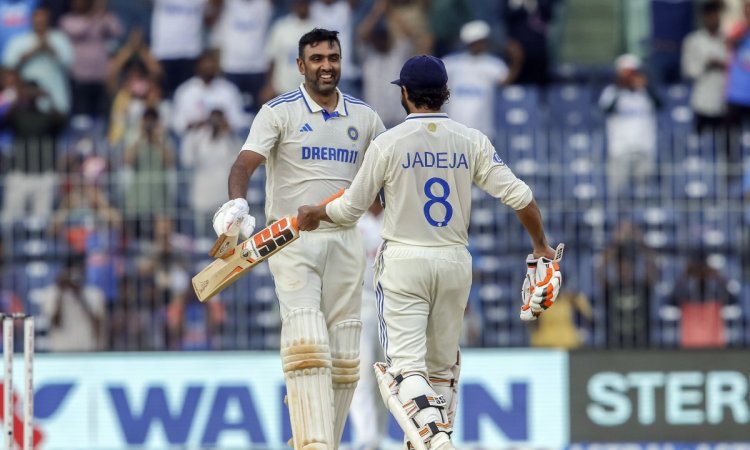 1st Test: Ashwin-Jadeja rearguard act helps India reach 339/6 against Bangladesh