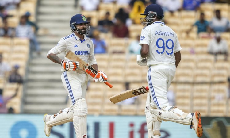 1st Test: Ashwin-Jadeja rearguard act leads India’s magnificent comeback at Chepauk (ld)