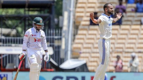 1st Test: Bumrah & Akash rock Bangladesh after Ashwin’s 113 takes India to 376