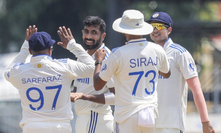 1st Test: Bumrah, Jadeja & Siraj strike as India reduce Bangladesh to 112/8