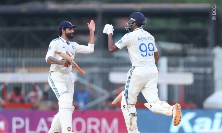 1st Test: Partnership between Ashwin and me was turning point of the match, says Jadeja