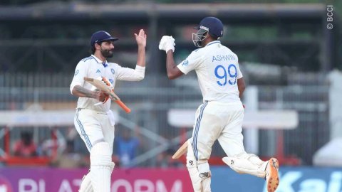 1st Test: Partnership between Ashwin and me was turning point of the match, says Jadeja