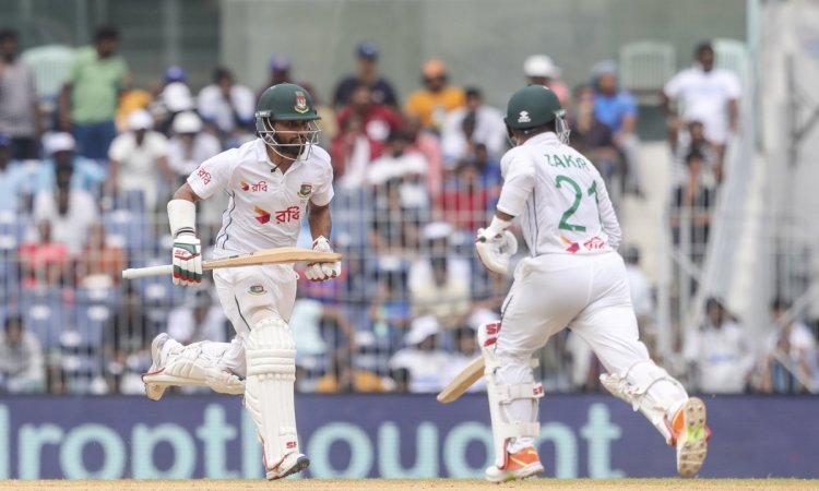 1st Test: Zakir and Shadman take Bangladesh to 56/0 at tea in 515 chase