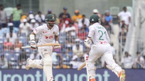 1st Test: Zakir and Shadman take Bangladesh to 56/0 at tea in 515 chase