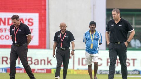 2nd Test: Day 3 called off due to wet outfield at Green Park Stadium