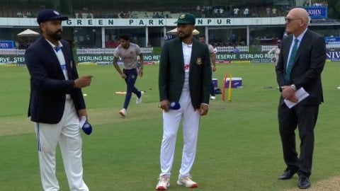 2nd Test: India win toss, opt to bowl first against Bangladesh in Kanpur