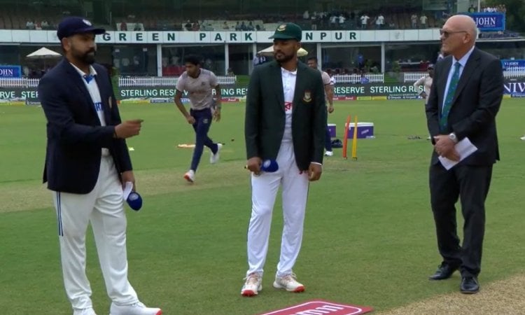 2nd Test: India win toss, opt to bowl first against Bangladesh in Kanpur