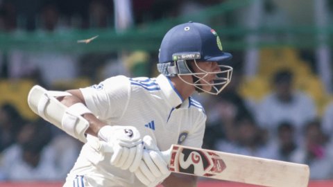 2nd Test: Jaiswal's record-breaking fifty powers India to 138/2 at tea