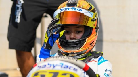 9-yr-old racer Atiqa Mir picks up nine places at WSK Super Cup Italy