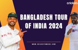 India vs Bangladesh 2024 Schedule