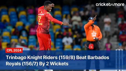 CPL 2024, Trinbago Knight Riders vs Barbados Royals Scorecard