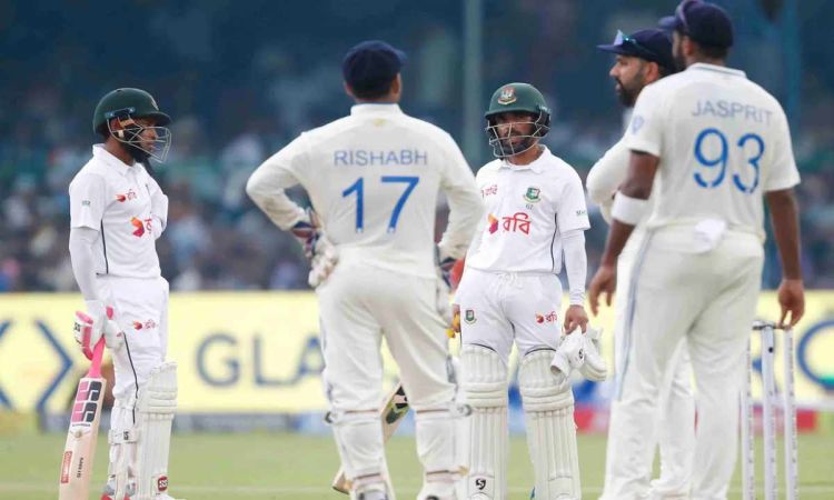 India vs Bangladesh 2nd Test Day 2 Play delayed due to wet outfield 