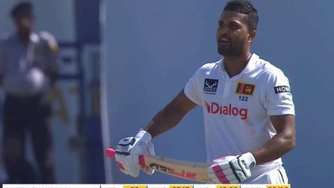 Dinesh Chandimal ने 16वां टेस्ट शतक जड़कर रचा इतिहास, सचिन तेंदुलकर के अनोखे रिकॉर्ड की बराबरी की 