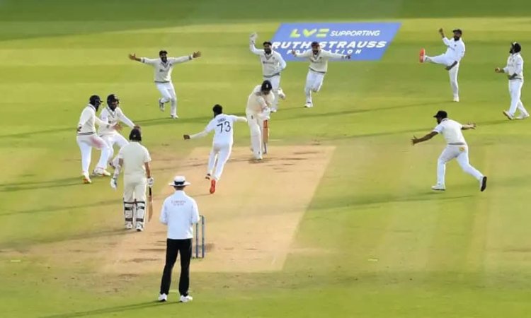 Moeen Ali gets the big scalp for England in Lords test (pic- ICC twitter), skp