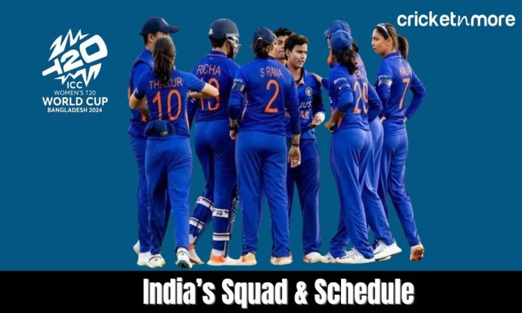 Women's T20 World Cup 2024: हरमनप्रीत कौर करेंगी भारतीय टीम की कप्तानी, यहां देखिए टीम का शेड्यूल और पूरा स्क्वाड