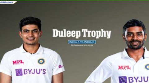 IN-A vs IN-B: Dream11 Prediction Match 1, Duleep Trophy 2024