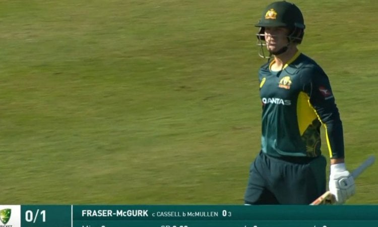  Jake Fraser-McGurk became 1st ever Australian Top Order batter to Start his T20I Career with Duck