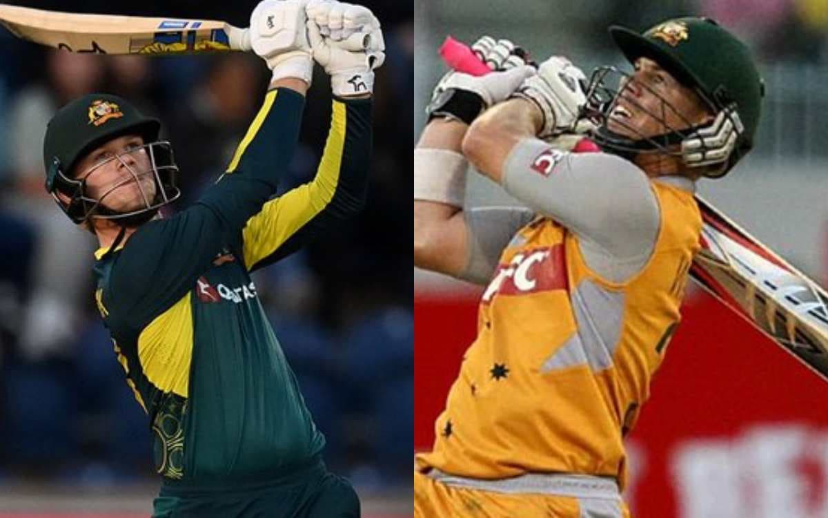 David Warner And Jake Fraser Mcgurk Are The Only Australians To Score A Fifty In Mens T20is Before T அரைசதமடித்து தனித்துவ பட்டியலில் இடம்பிடித்த் ஃபிரேசர் மெக்குர்க்!