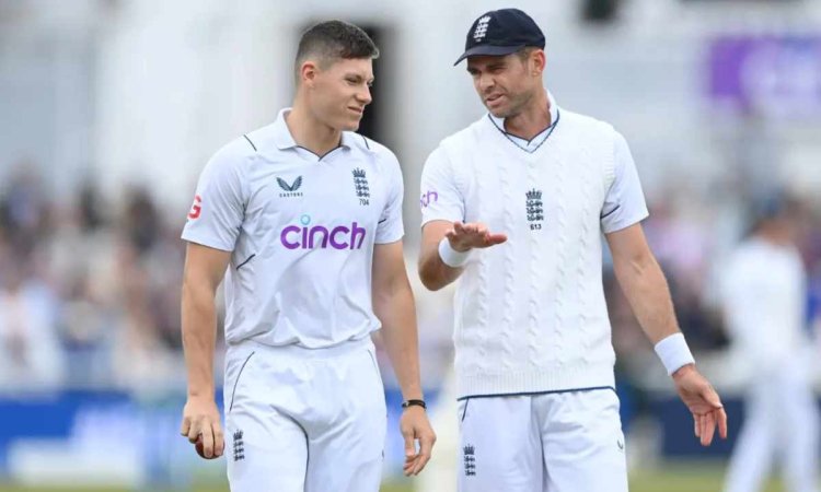 Matthew Potts Glad To Learn From England Great James Anderson