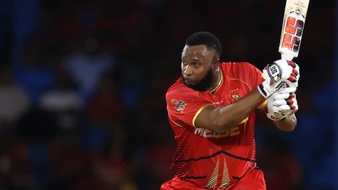 CPL 2024: Falcons Beat  Knight Riders By 6 Wickets, Keep Playoff Hopes Alive