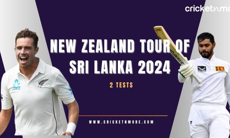 New Zealand tour of Sri Lanka 2024