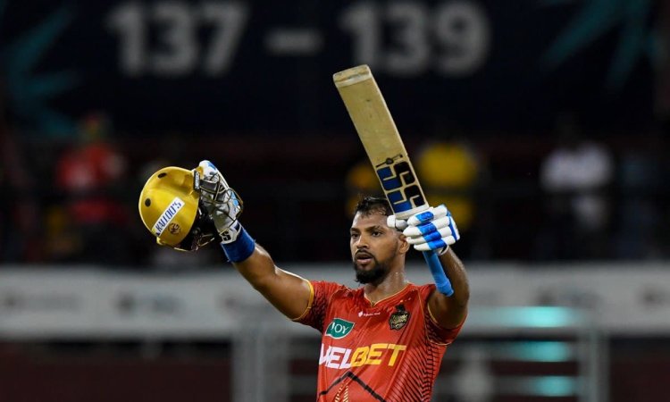 Nicholas Pooran's hundred gave Trinbago Knight Riders a big win over table-toppers Guyana Amazon War